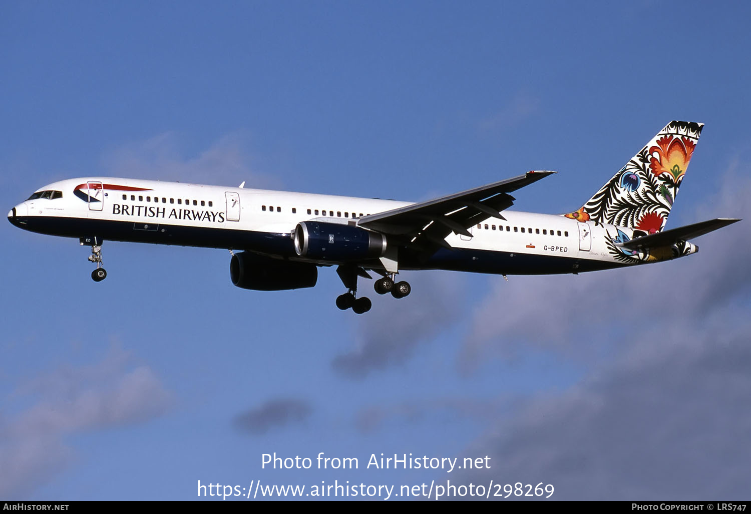 Aircraft Photo of G-BPED | Boeing 757-236 | British Airways | AirHistory.net #298269