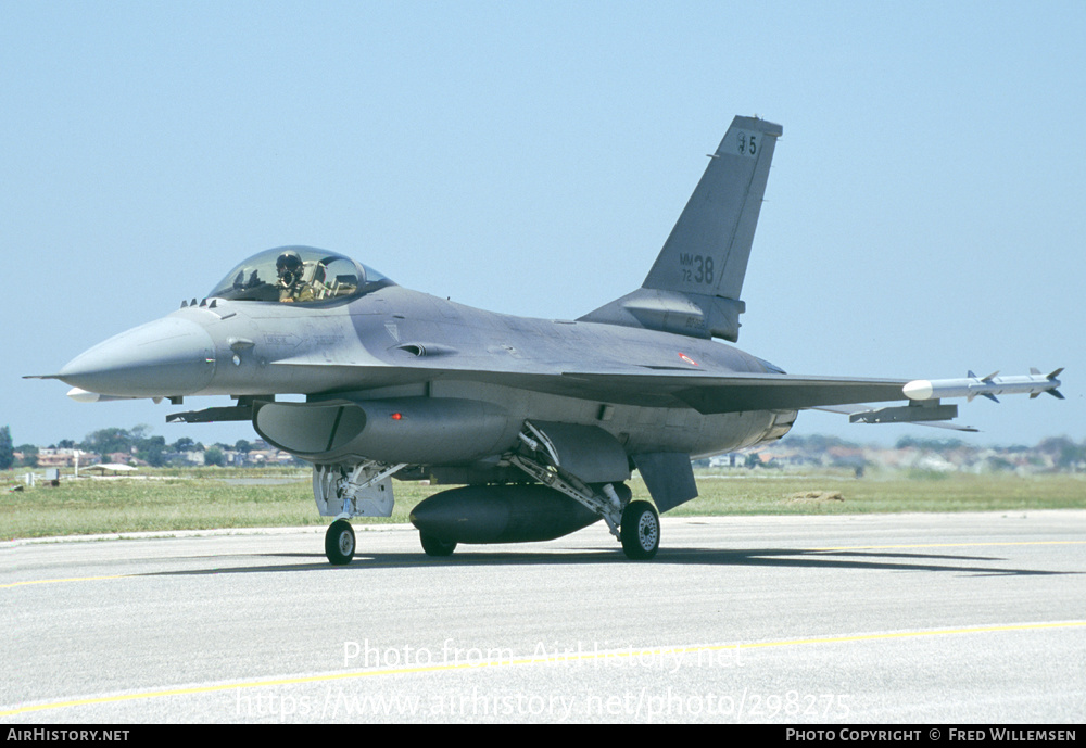 Aircraft Photo of MM7238 | General Dynamics F-16A/ADF Fighting Falcon | Italy - Air Force | AirHistory.net #298275