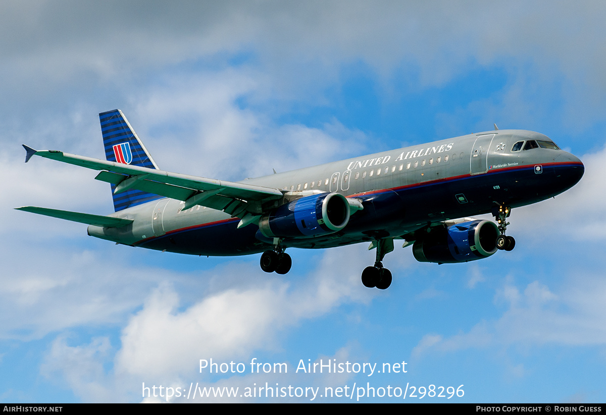 Aircraft Photo of N409UA | Airbus A320-232 | United Airlines | AirHistory.net #298296