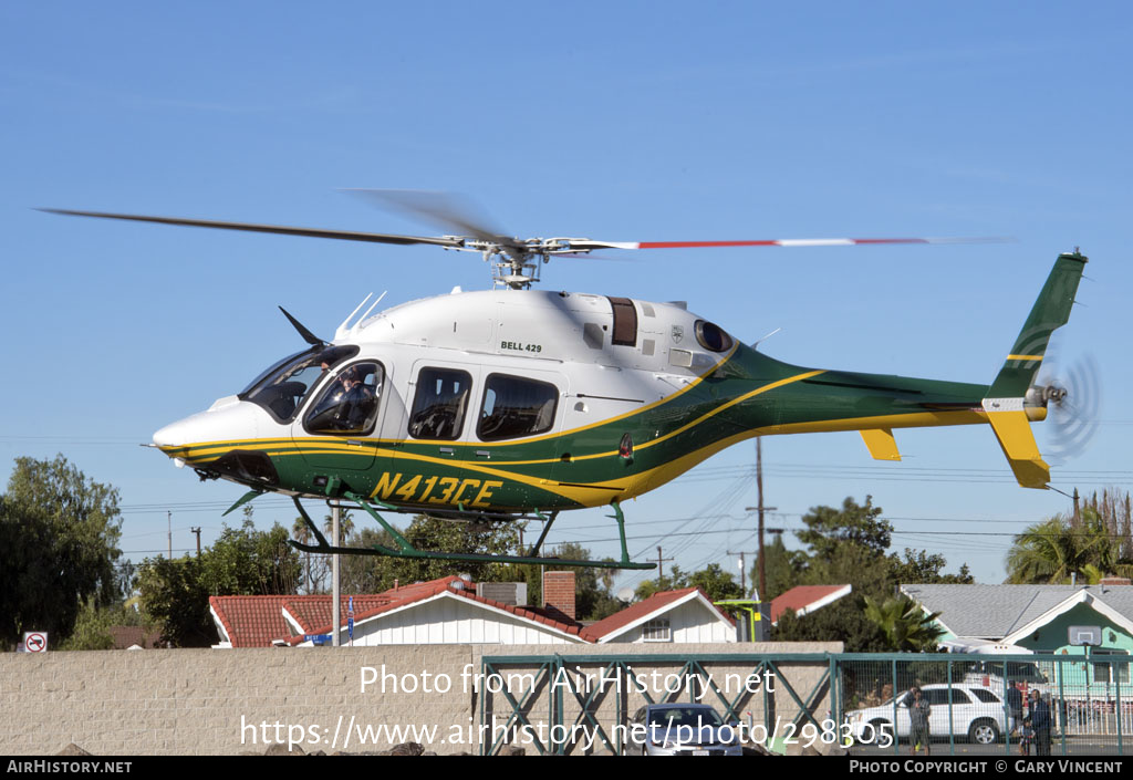 Aircraft Photo of N413CE | Bell 429 GlobalRanger | AirHistory.net #298305