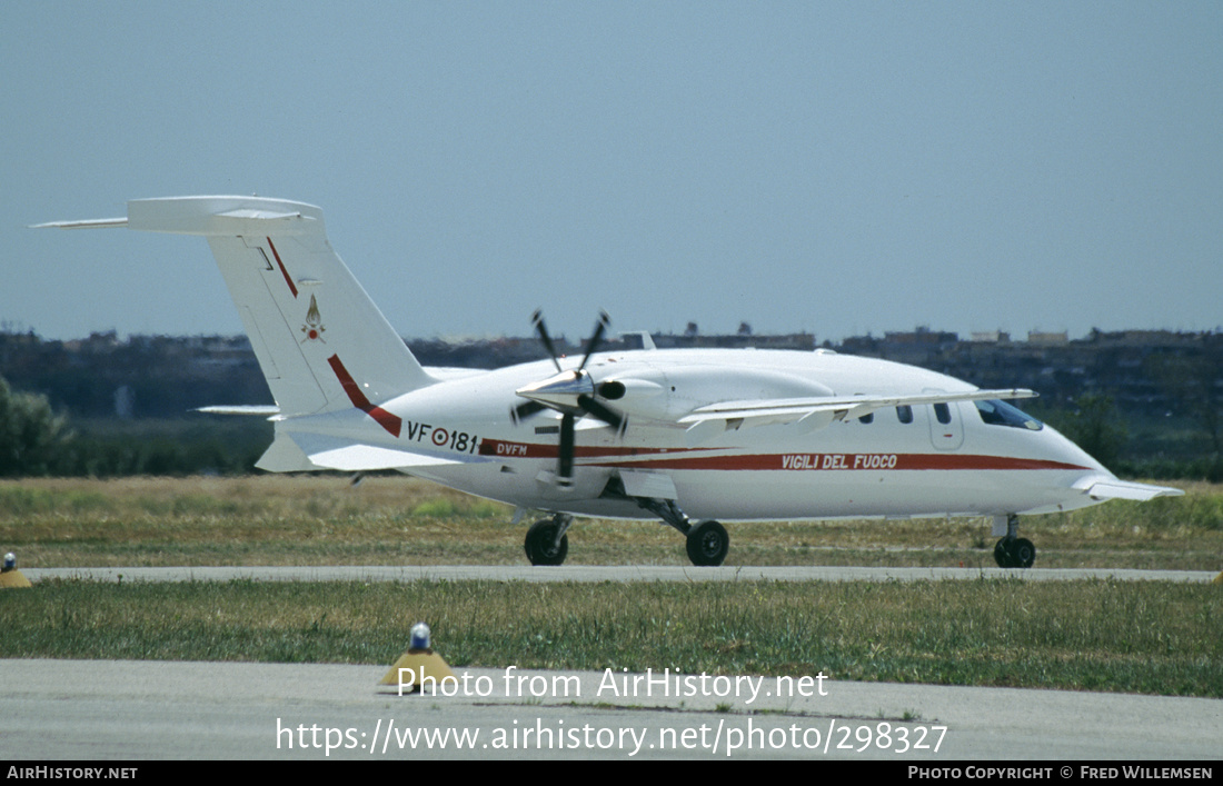 Aircraft Photo of VF-181 / DVFM | Piaggio P-180 Avanti | Italy - Vigili del Fuoco | AirHistory.net #298327