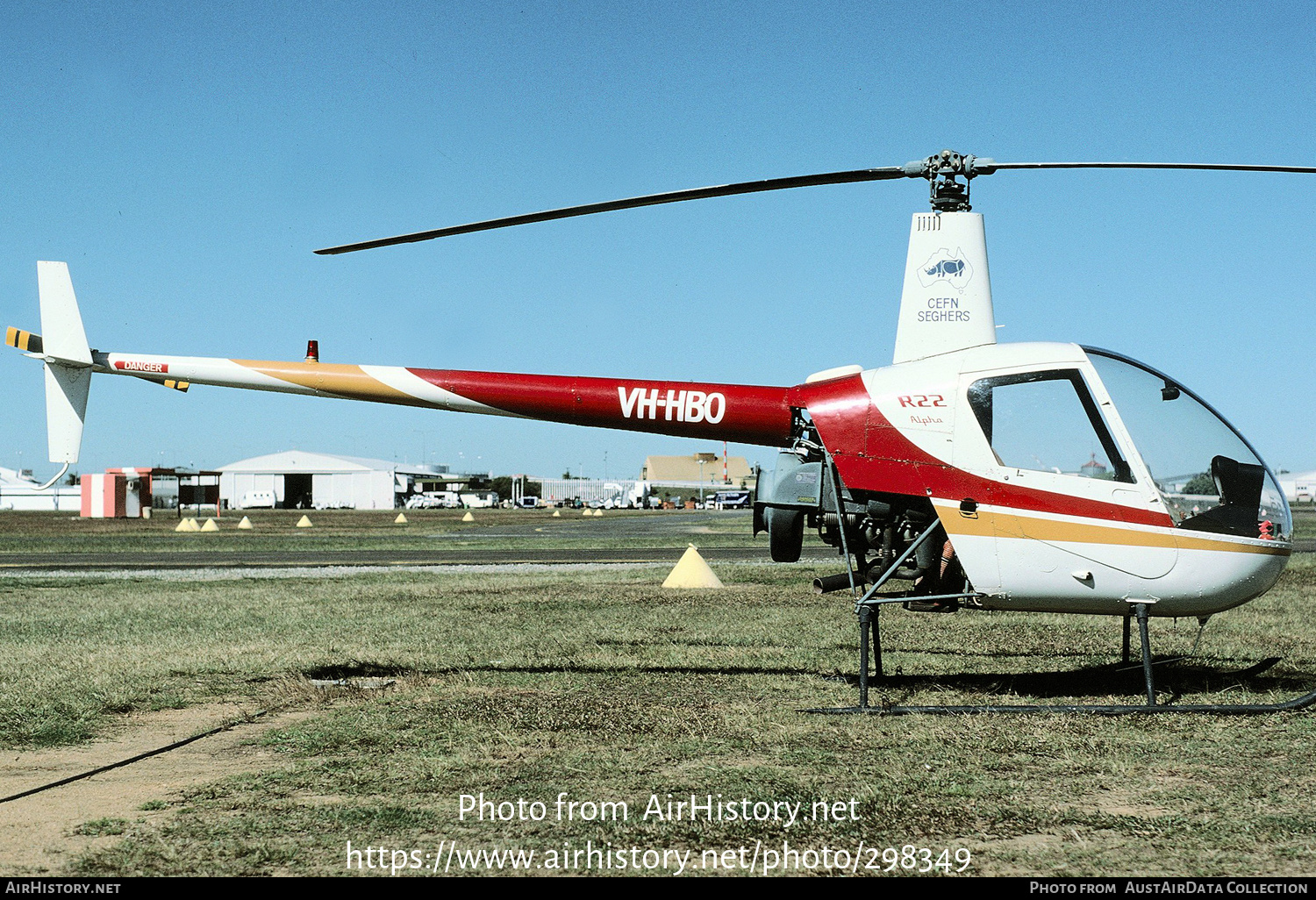 Aircraft Photo of VH-HBO | Robinson R-22 Alpha | CEFN Seghers | AirHistory.net #298349