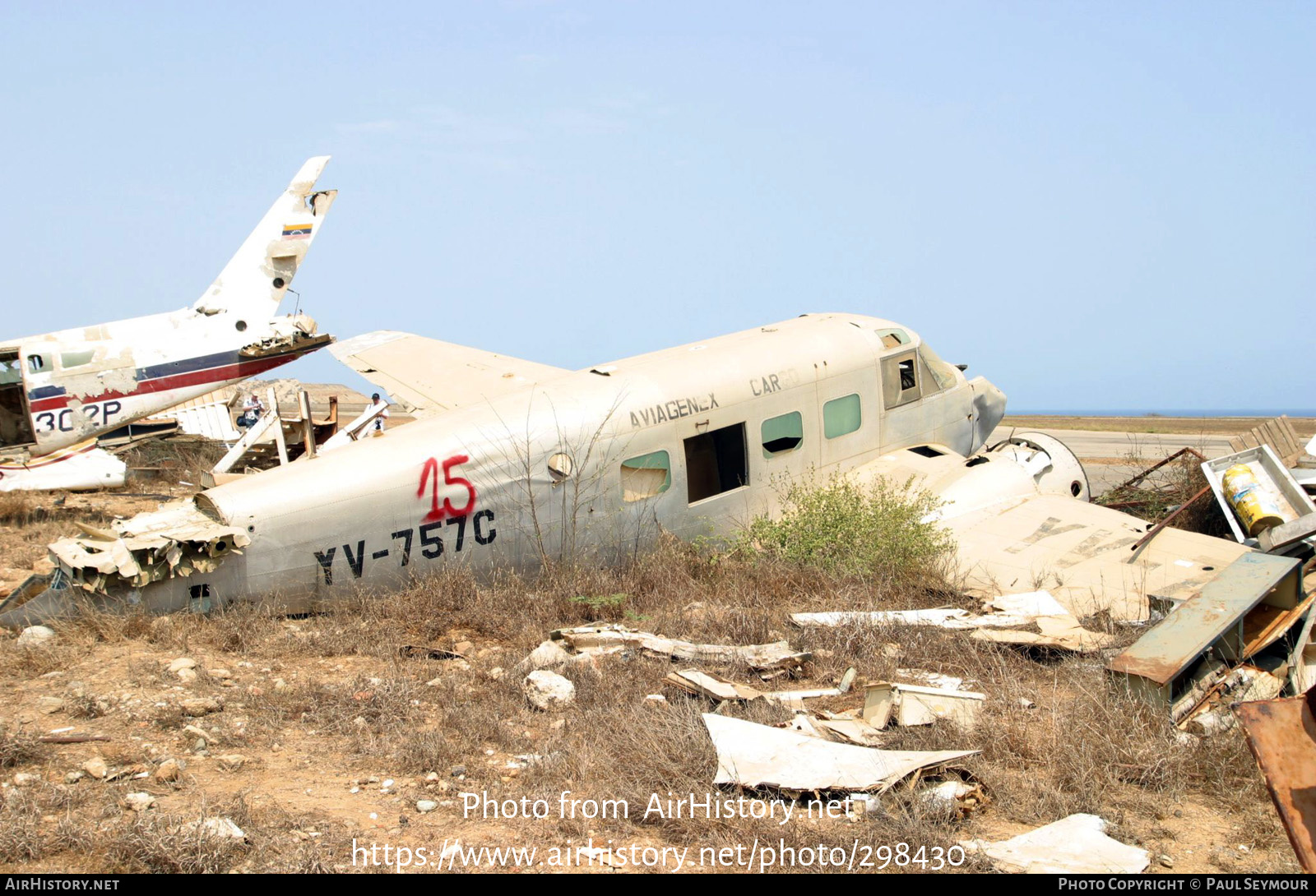 Aircraft Photo of YV-757C | Beech G18S | Aviagenex Cargo | AirHistory.net #298430