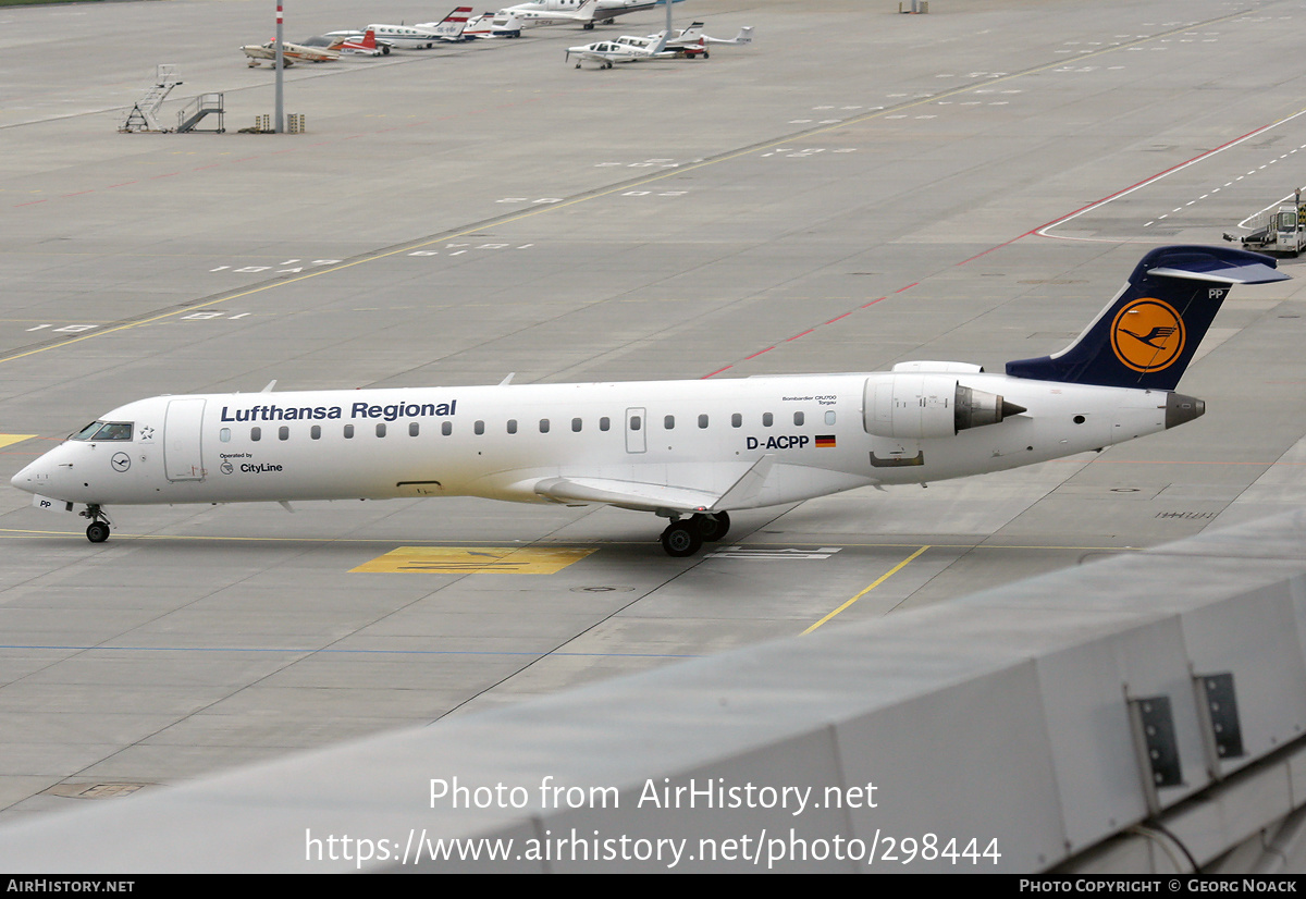 Aircraft Photo of D-ACPP | Bombardier CRJ-701ER (CL-600-2C10) | Lufthansa Regional | AirHistory.net #298444