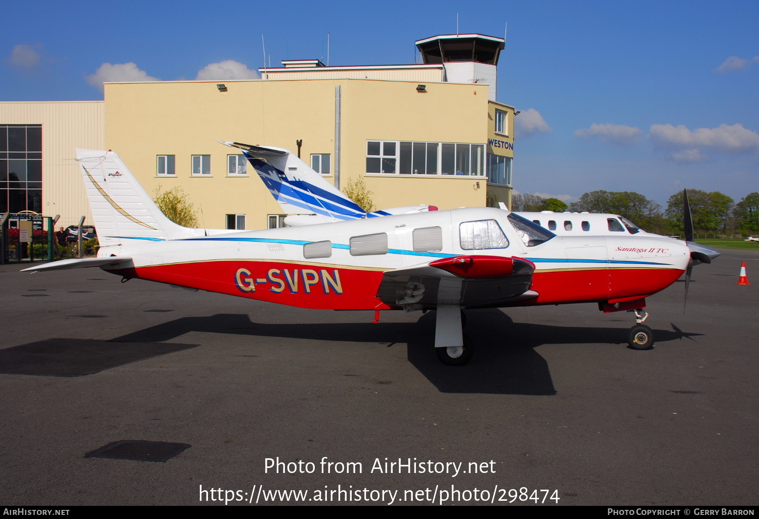 Aircraft Photo of G-SVPN | Piper PA-32R-301 Saratoga II TC | AirHistory.net #298474