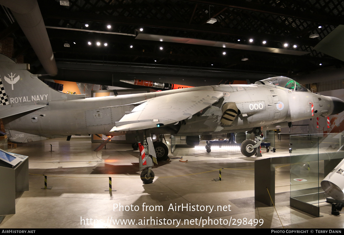 Aircraft Photo of ZD610 | British Aerospace Sea Harrier FA2 | UK - Navy | AirHistory.net #298499