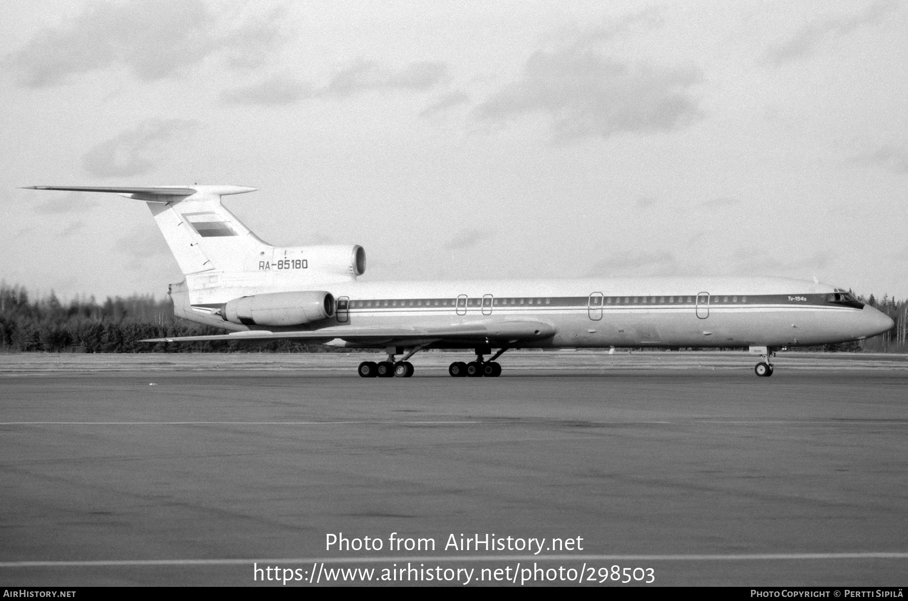 Aircraft Photo of RA-85180 | Tupolev Tu-154B | AirHistory.net #298503