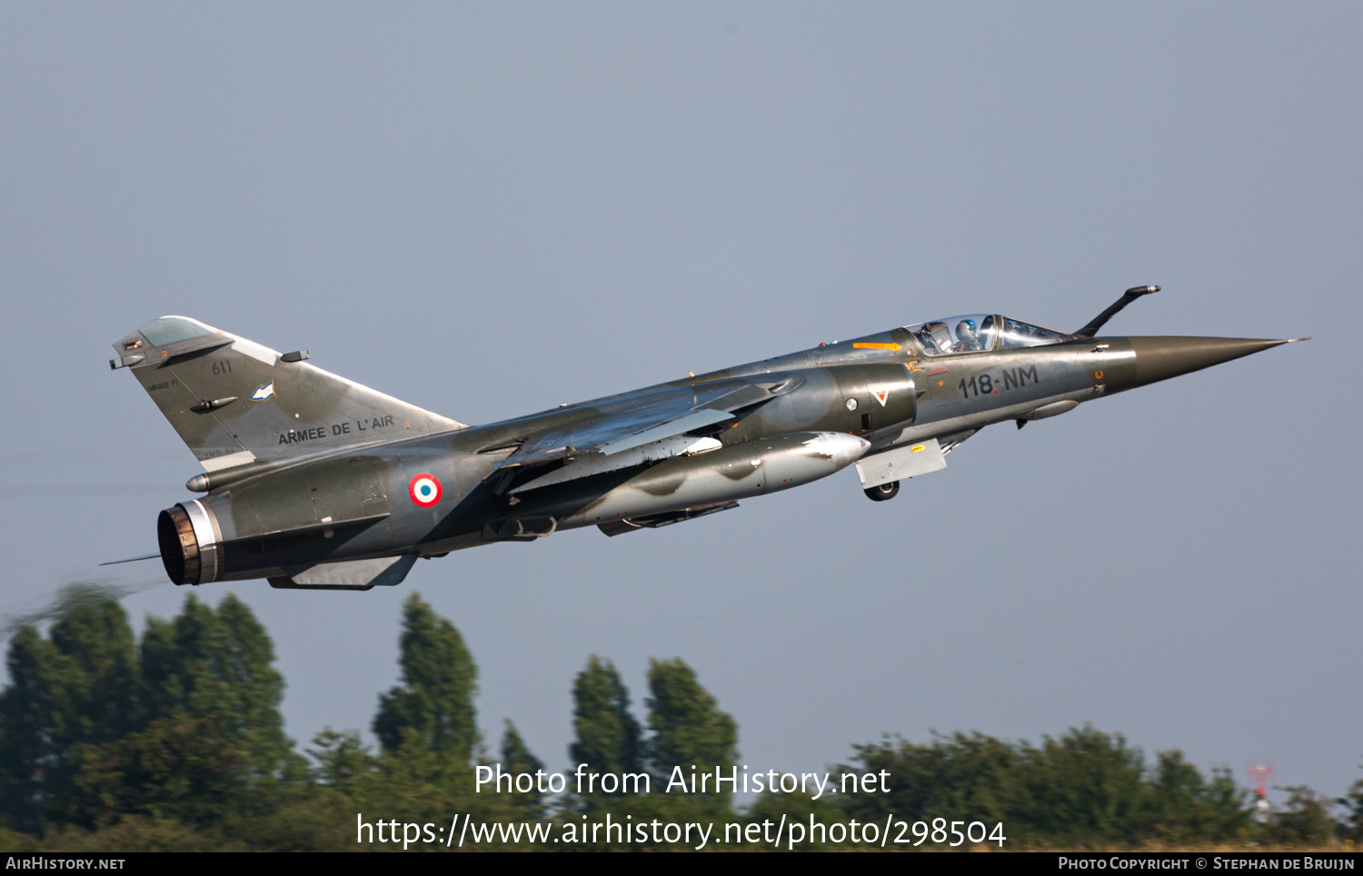 Aircraft Photo of 611 | Dassault Mirage F1CR | France - Air Force | AirHistory.net #298504