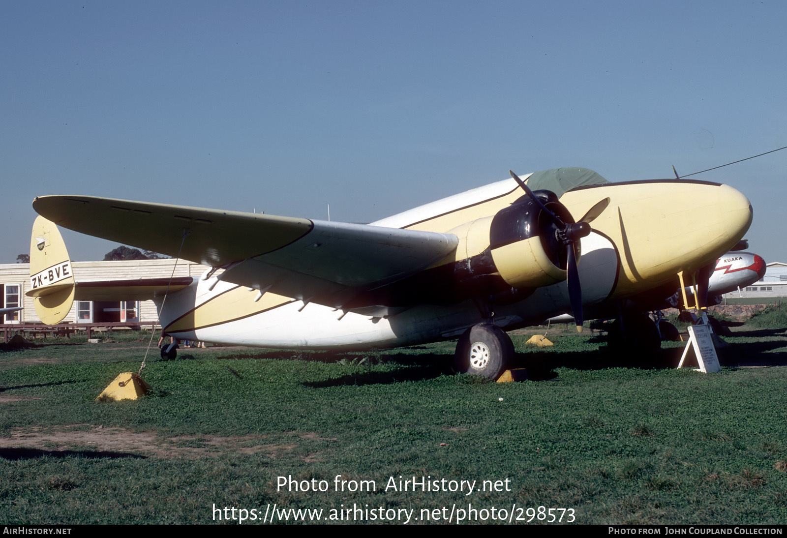 Aircraft Photo of ZK-BVE | Lockheed 18-08 Lodestar | AirHistory.net #298573