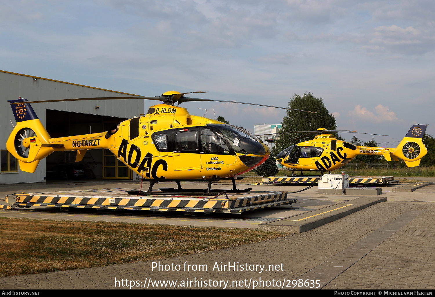 Aircraft Photo of D-HLDM | Eurocopter EC-135P-2 | ADAC Luftrettung | AirHistory.net #298635