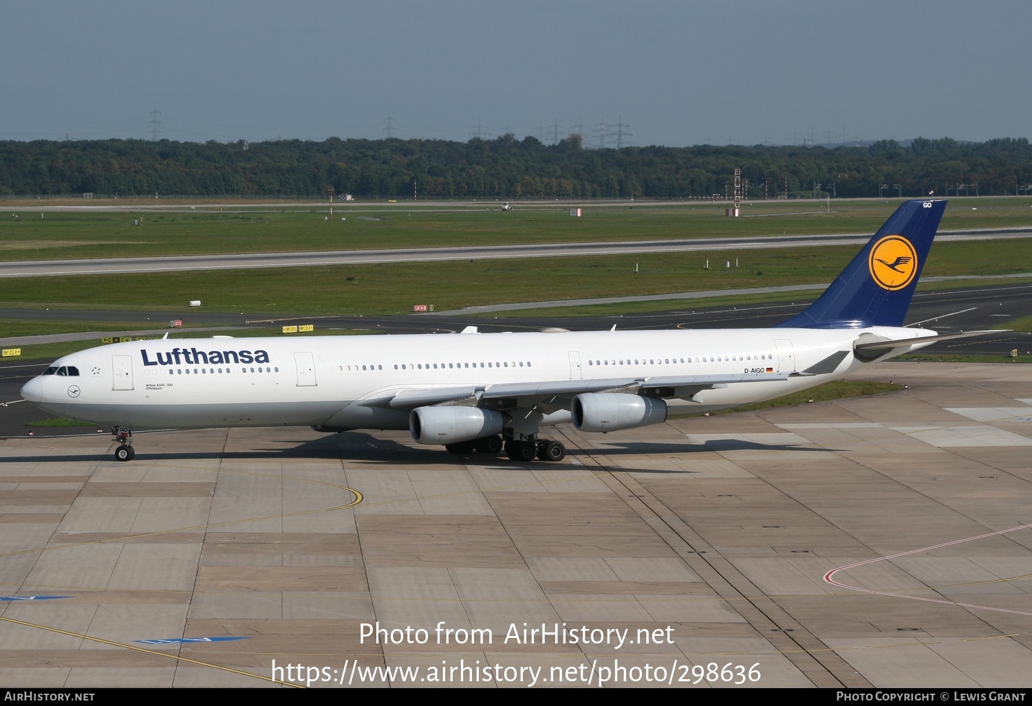 Aircraft Photo of D-AIGO | Airbus A340-313 | Lufthansa | AirHistory.net #298636