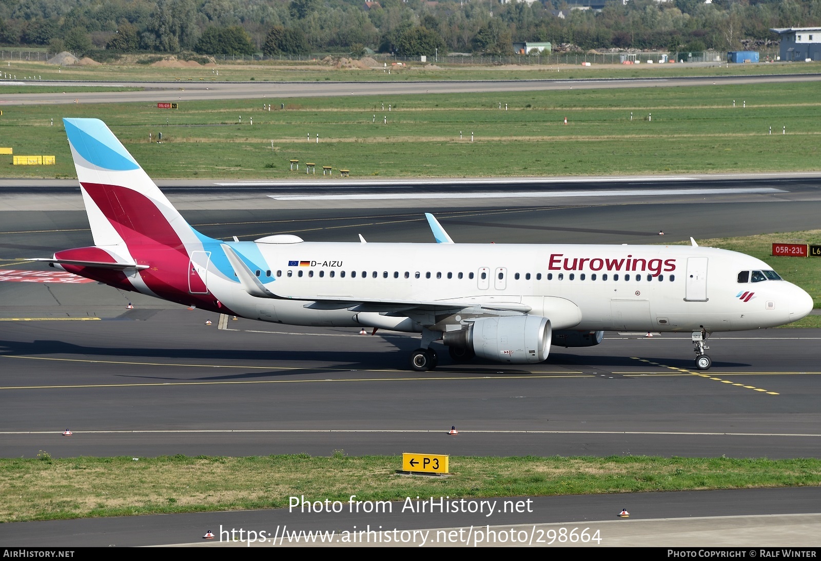 Aircraft Photo of D-AIZU | Airbus A320-214 | Eurowings | AirHistory.net #298664