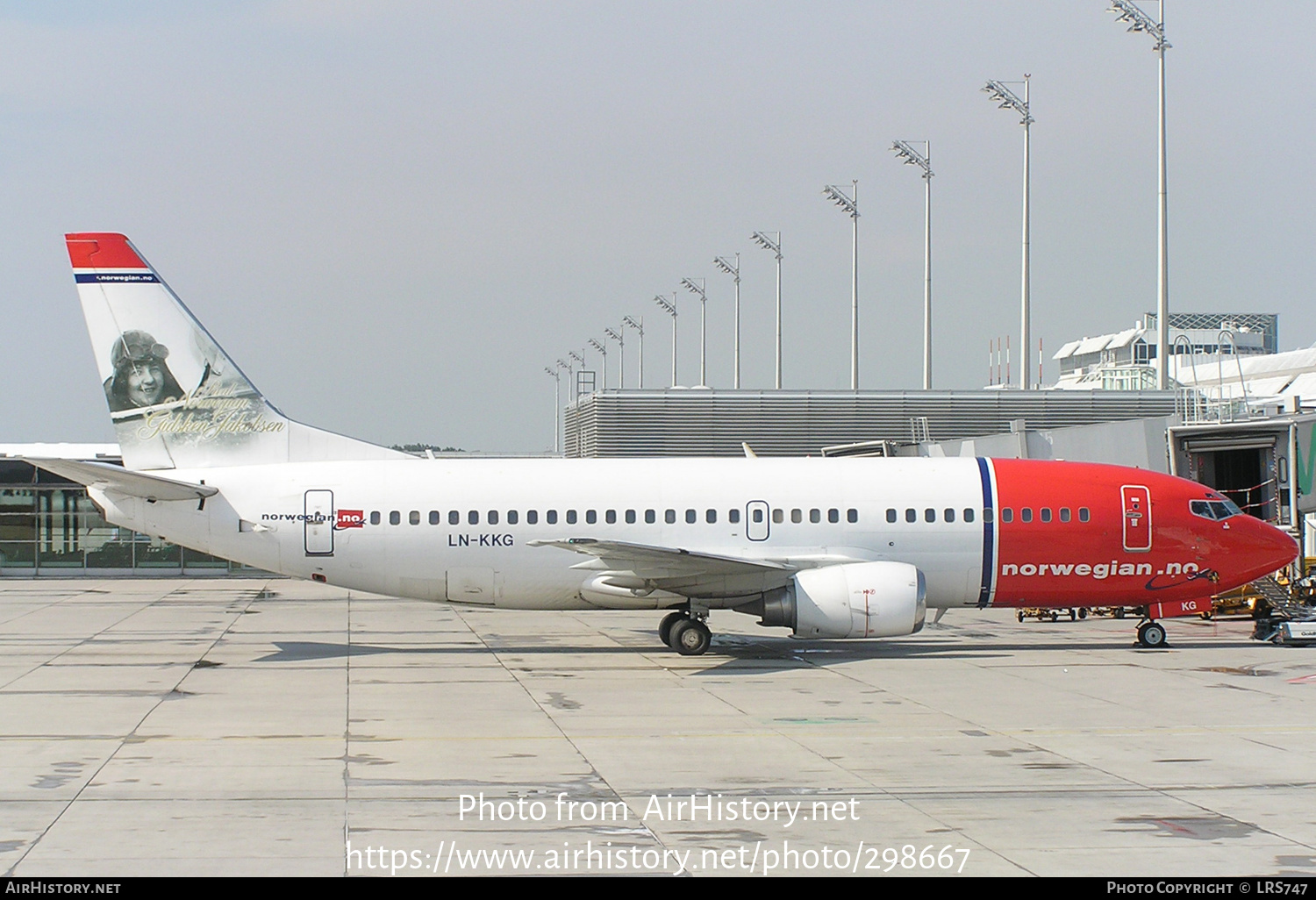 Aircraft Photo of LN-KKG | Boeing 737-3K2 | Norwegian | AirHistory.net #298667