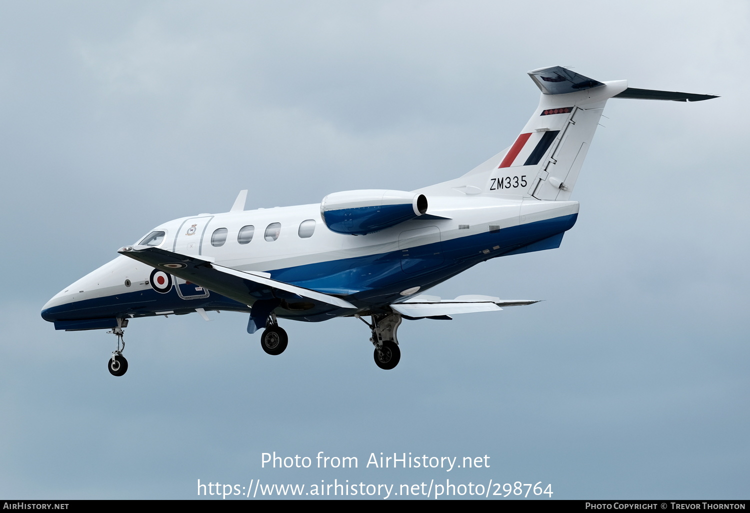 Aircraft Photo of ZM335 | Embraer EMB-500 Phenom 100 | UK - Air Force | AirHistory.net #298764