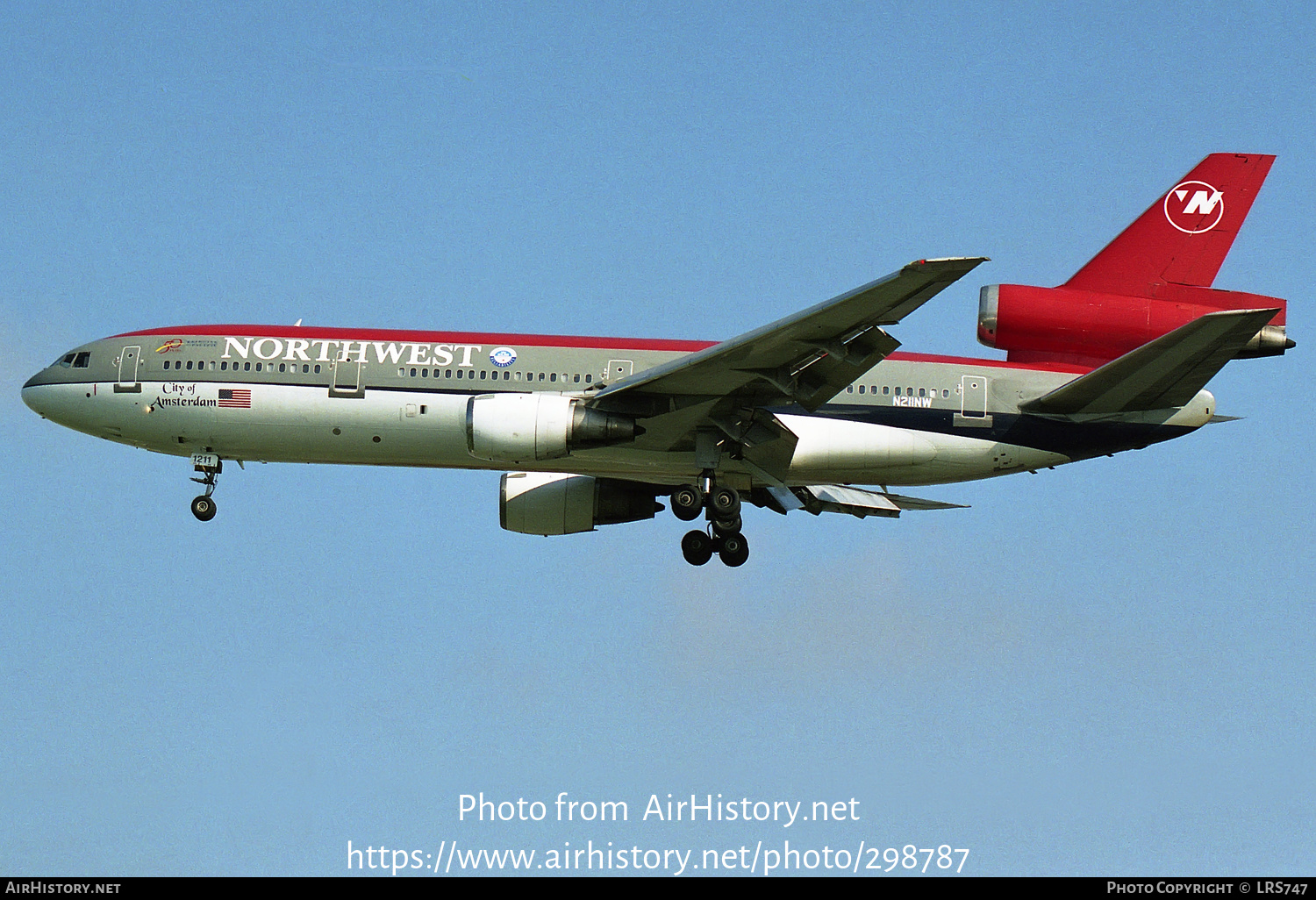 Aircraft Photo of N211NW | McDonnell Douglas DC-10-30 | Northwest Airlines | AirHistory.net #298787