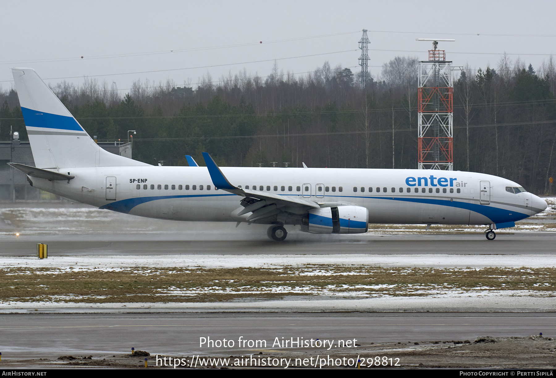 Aircraft Photo of SP-ENP | Boeing 737-8AS | Enter Air | AirHistory.net #298812