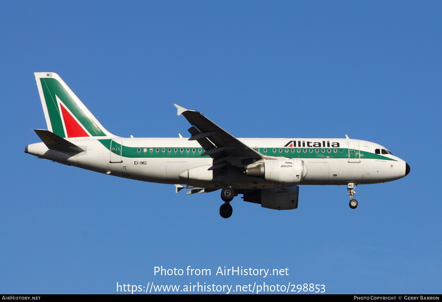 Aircraft Photo of EI-IMG | Airbus A319-112 | Alitalia | AirHistory.net #298853