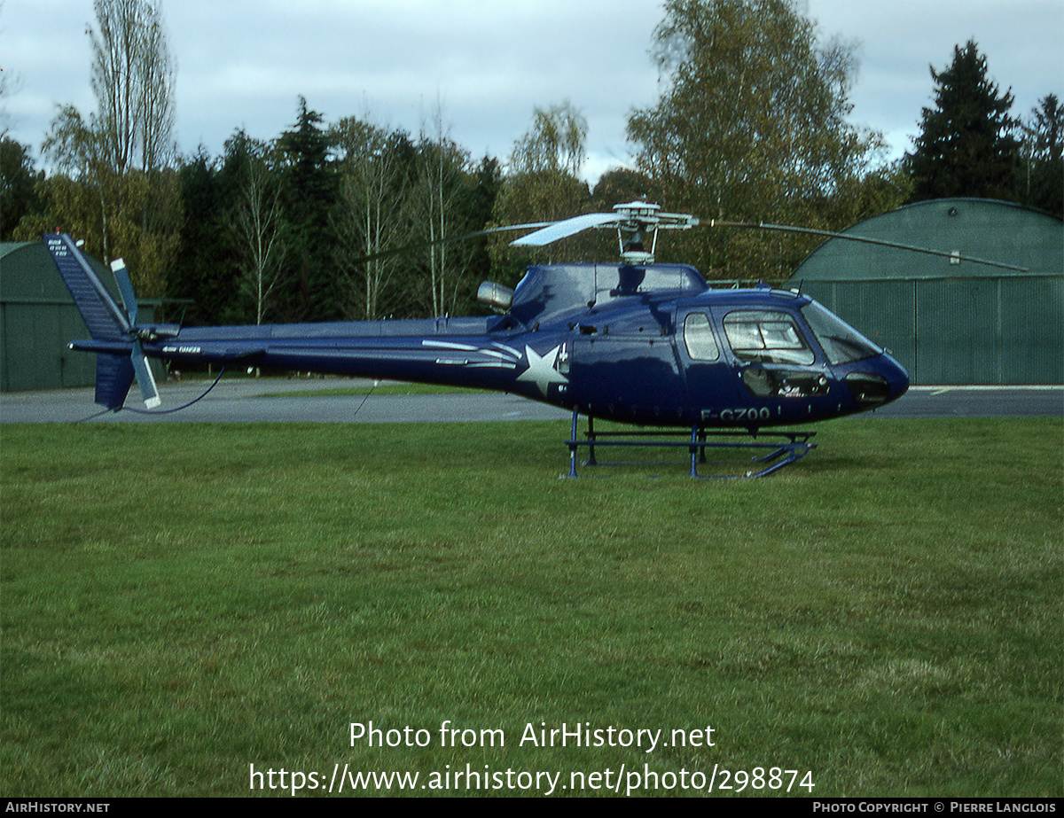 Aircraft Photo of F-GZOO | Eurocopter AS-350B-2 Ecureuil | AirHistory.net #298874