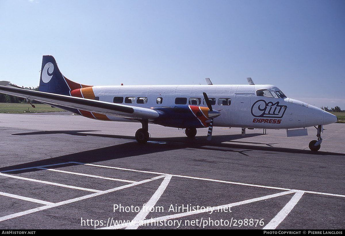 Aircraft Photo of C-GYCR | Saunders ST-27 | City Express - Cité Express |   #298876