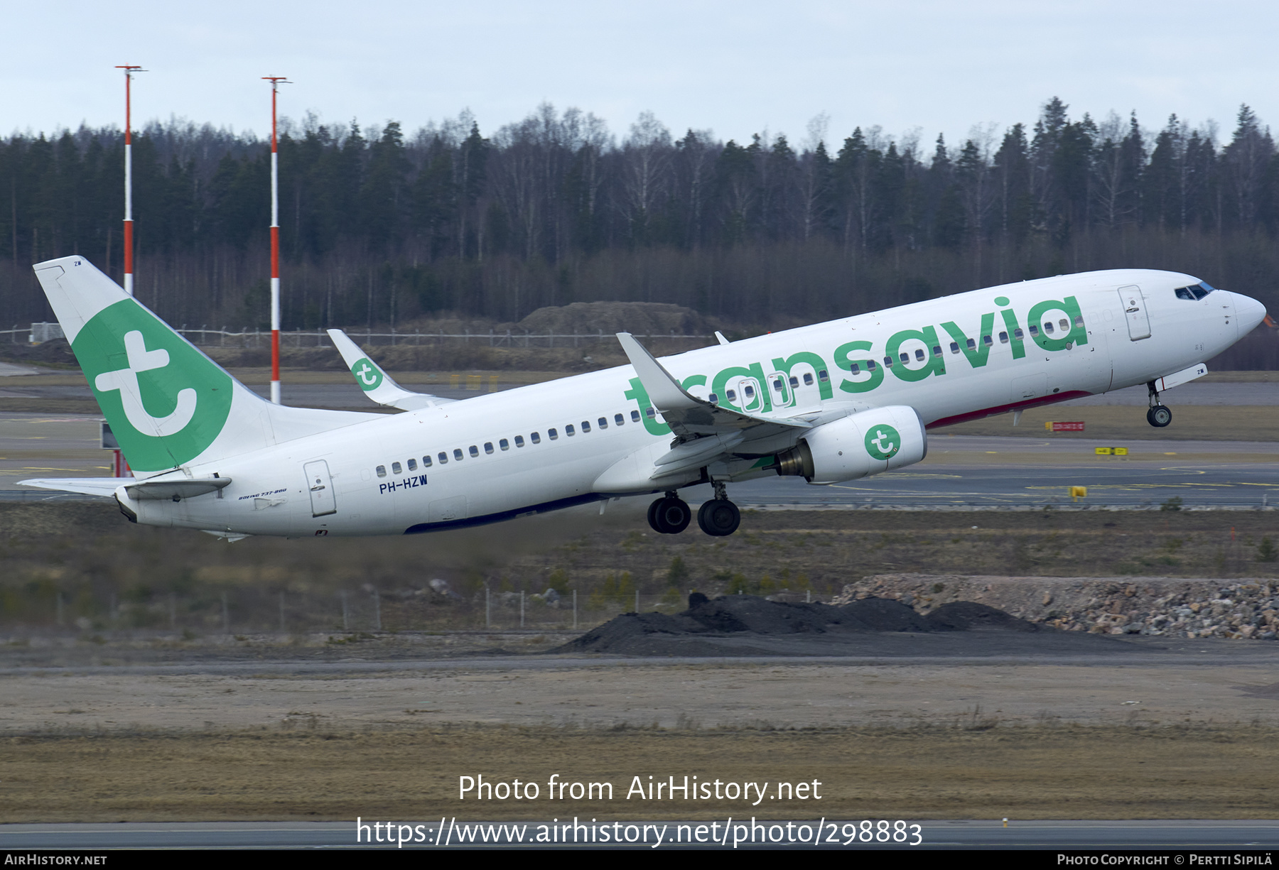 Aircraft Photo of PH-HZW | Boeing 737-8K2 | Transavia | AirHistory.net #298883