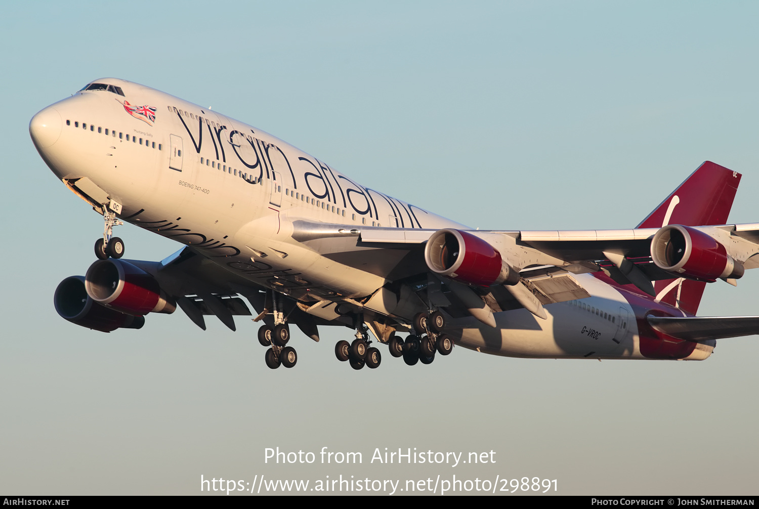 Aircraft Photo of G-VROC | Boeing 747-41R | Virgin Atlantic Airways | AirHistory.net #298891