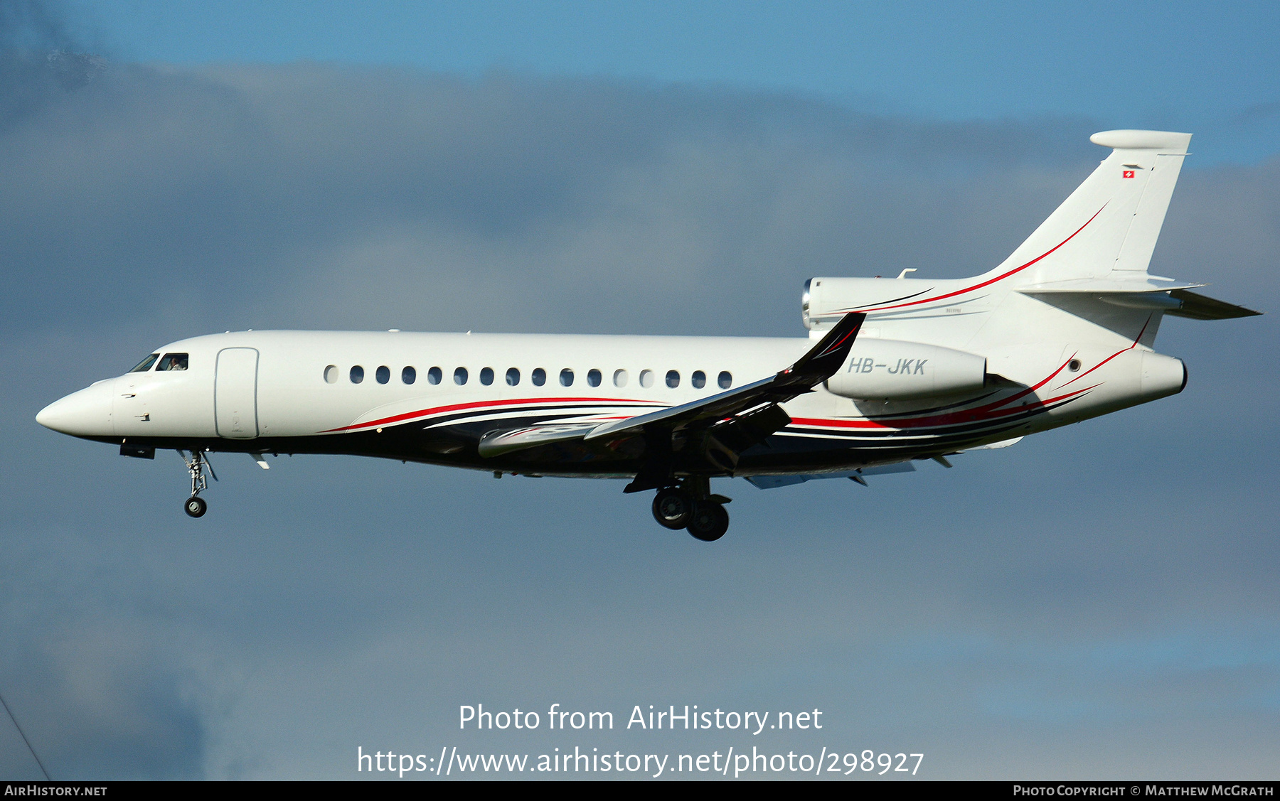 Aircraft Photo of HB-JKK | Dassault Falcon 8X | AirHistory.net #298927