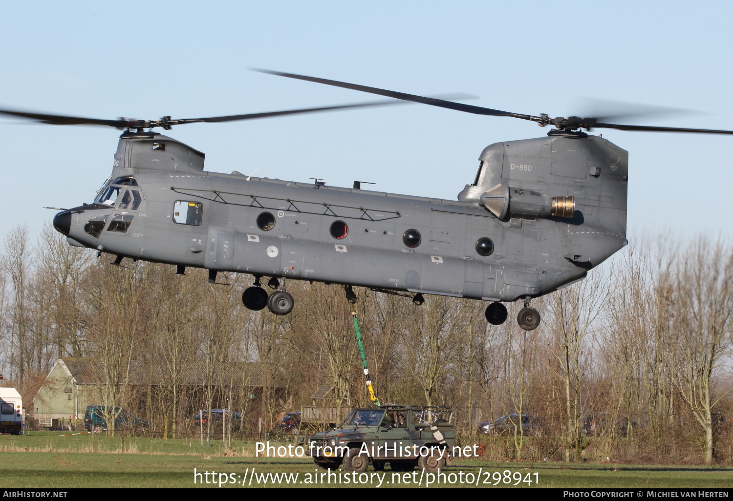 Aircraft Photo of D-890 | Boeing CH-47F Chinook (414) | Netherlands - Air Force | AirHistory.net #298941