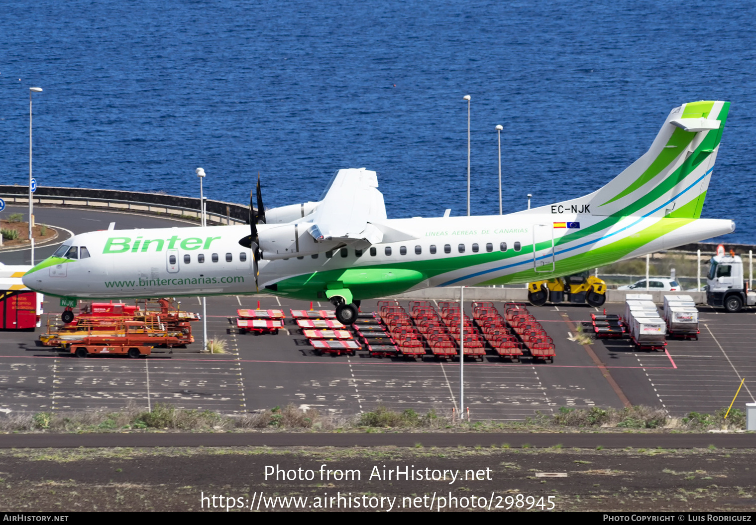 Aircraft Photo of EC-NJK | ATR ATR-72-600 (ATR-72-212A) | Binter Canarias | AirHistory.net #298945