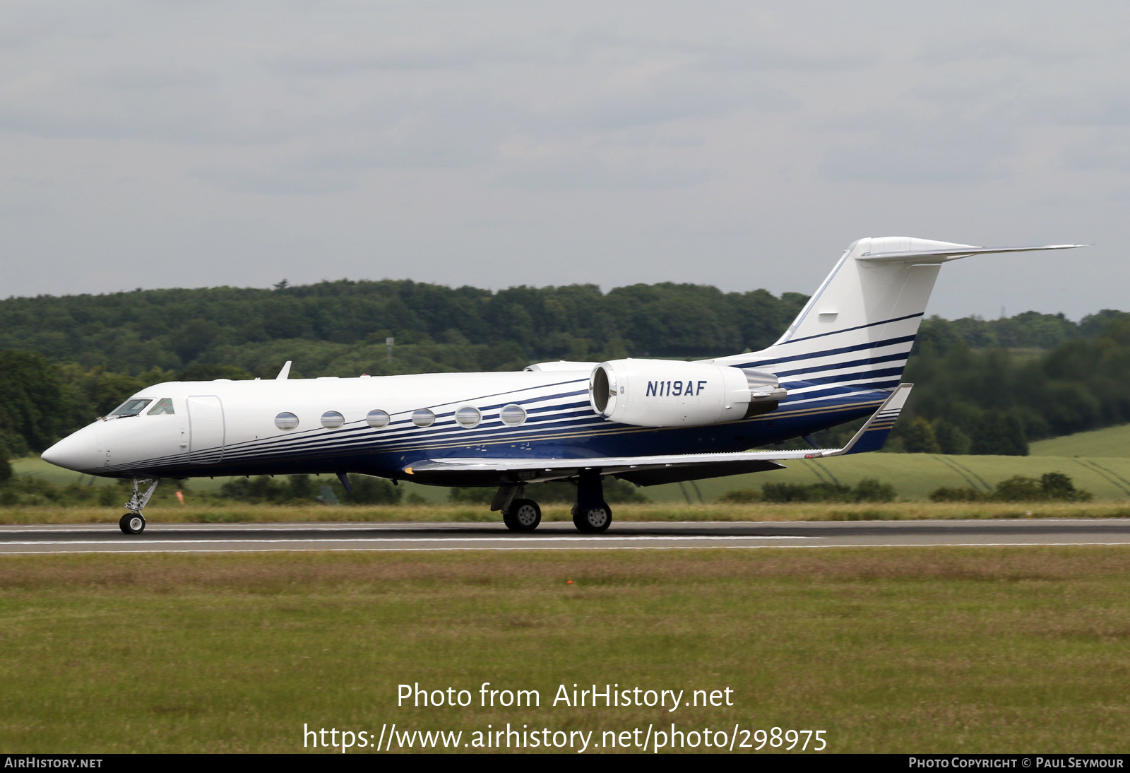 Aircraft Photo of N119AF | Gulfstream Aerospace G-IV Gulfstream IV | AirHistory.net #298975