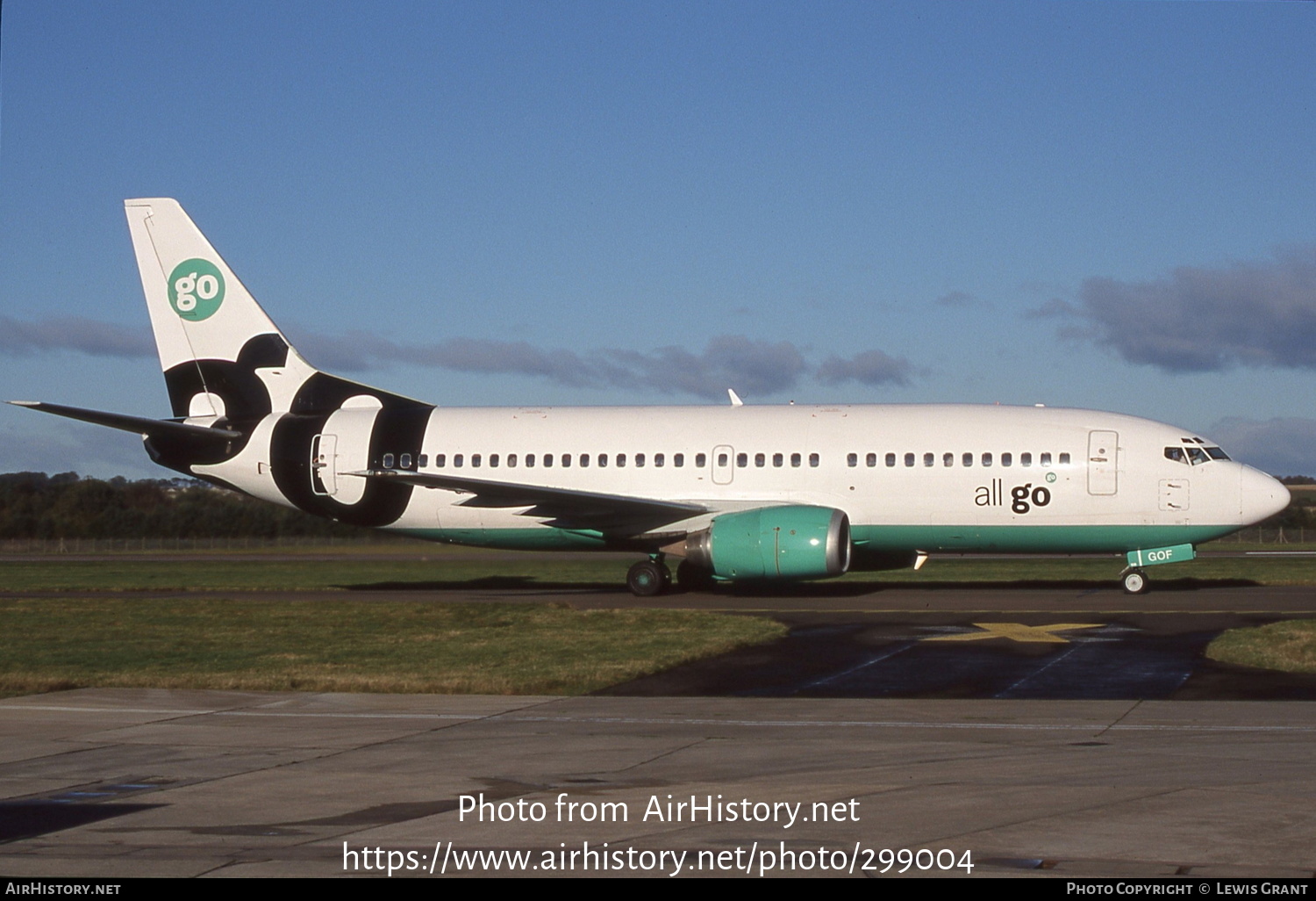 Aircraft Photo of G-IGOF | Boeing 737-3Q8 | Go Fly | AirHistory.net #299004