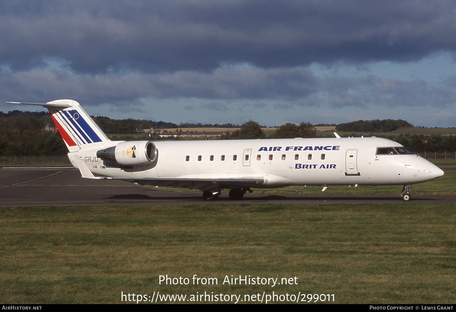 Aircraft Photo of F-GRJD | Canadair CRJ-100ER (CL-600-2B19) | Air France | AirHistory.net #299011