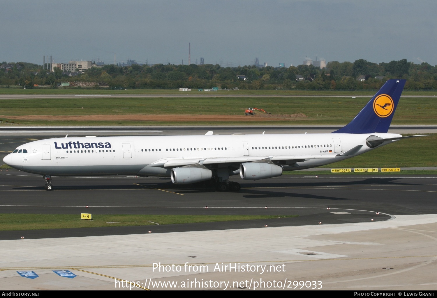 Aircraft Photo of D-AIFF | Airbus A340-313X | Lufthansa | AirHistory.net #299033