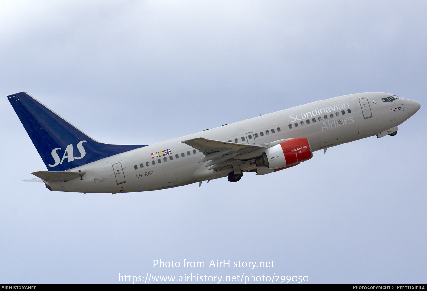 Aircraft Photo of LN-RNO | Boeing 737-783 | Scandinavian Airlines - SAS | AirHistory.net #299050