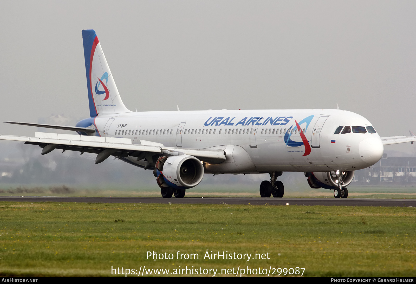 Aircraft Photo of VP-BVP | Airbus A321-211 | Ural Airlines | AirHistory.net #299087