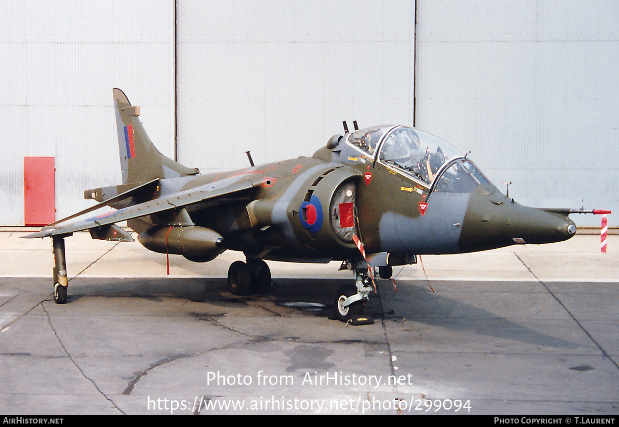 Aircraft Photo of XW267 | British Aerospace Harrier T4 | UK - Air Force | AirHistory.net #299094