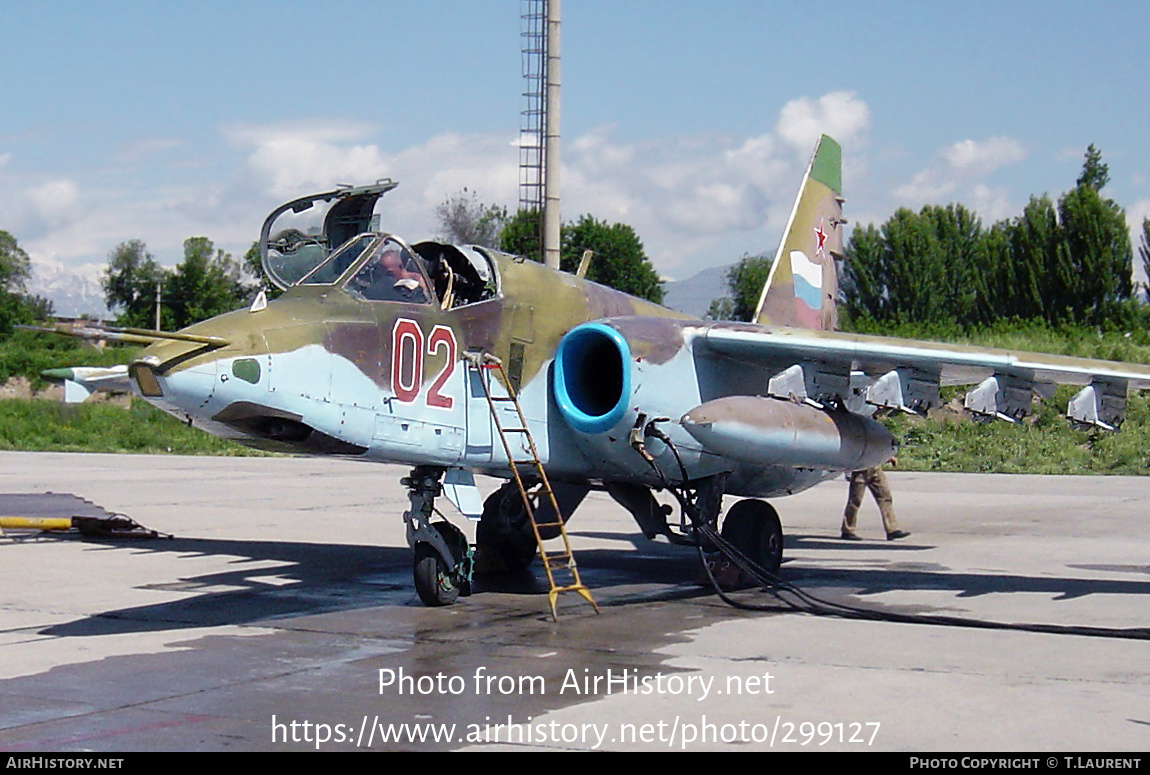 Aircraft Photo of 02 red | Sukhoi Su-25 | Russia - Air Force | AirHistory.net #299127