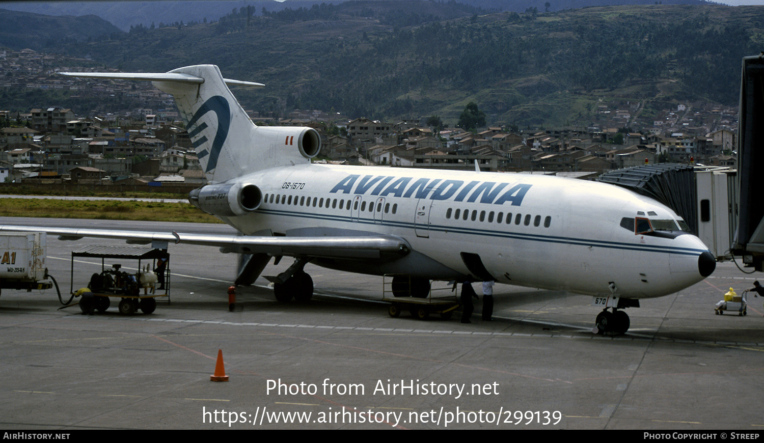 Aircraft Photo of OB-1570 | Boeing 727-22 | Aviandina | AirHistory.net #299139