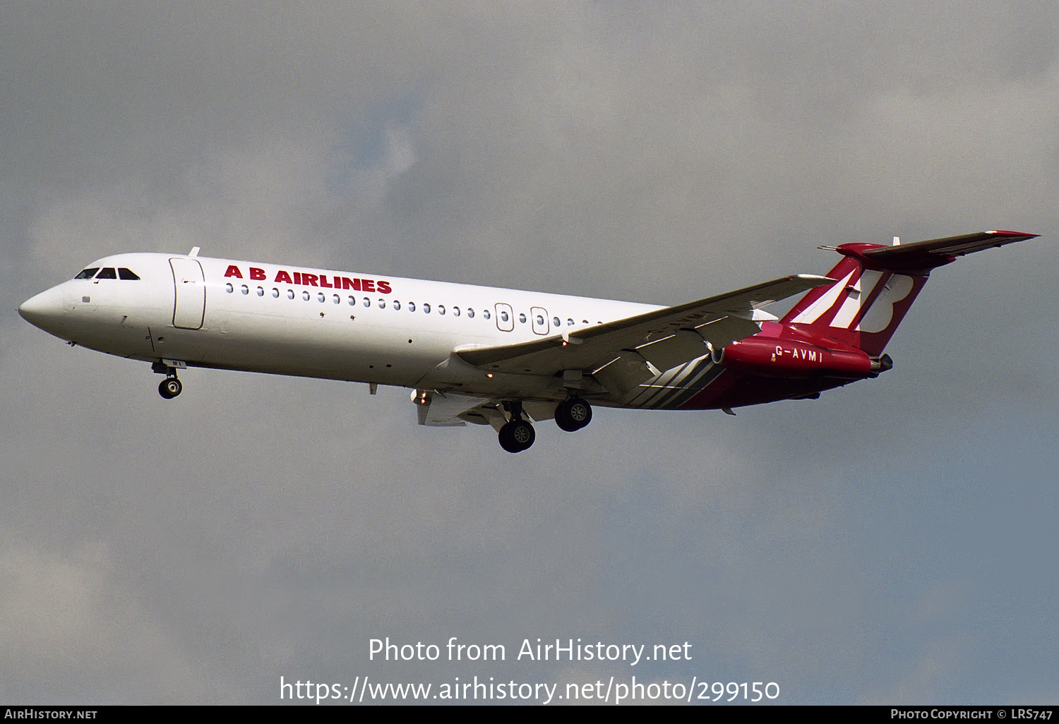 Aircraft Photo of G-AVMI | BAC 111-510ED One-Eleven | AB Airlines | AirHistory.net #299150