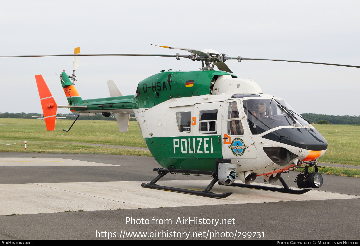 Aircraft Photo of D-HSAT | Airbus Helicopters BK-117 B-2 | Polizei Sachsen-Anhalt | AirHistory.net #299231