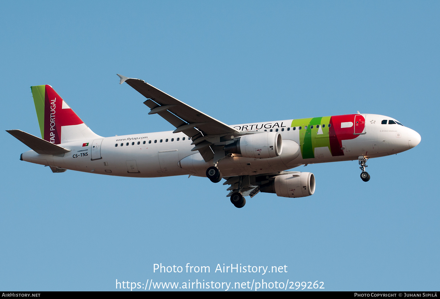 Aircraft Photo of CS-TNS | Airbus A320-214 | TAP Portugal | AirHistory.net #299262