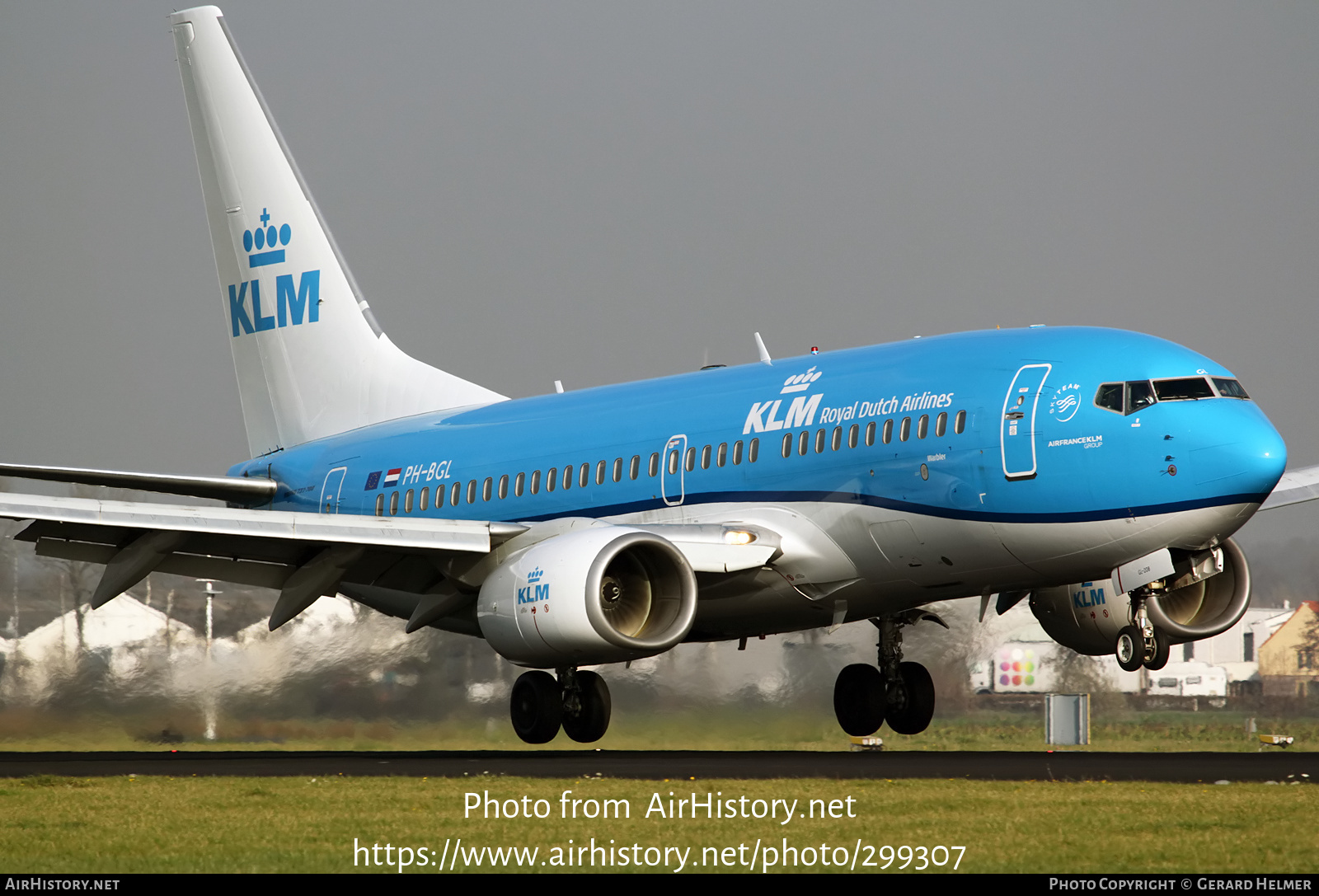 Aircraft Photo of PH-BGL | Boeing 737-7K2 | KLM - Royal Dutch Airlines | AirHistory.net #299307