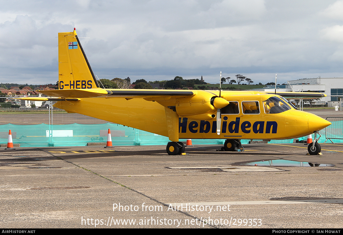 Aircraft Photo of G-HEBS | Pilatus Britten-Norman BN-2B-26 Islander | Hebridean Air Service | AirHistory.net #299353