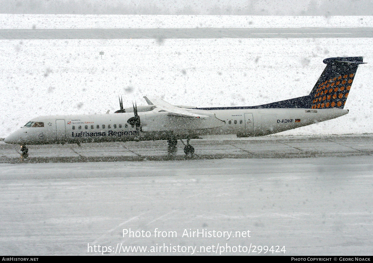 Aircraft Photo of D-ADHP | Bombardier DHC-8-402 Dash 8 | Lufthansa Regional | AirHistory.net #299424