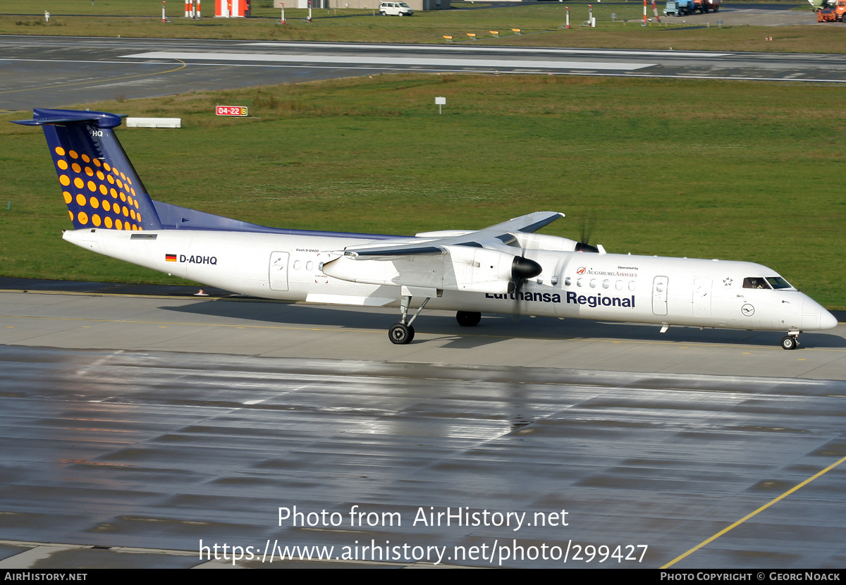 Aircraft Photo of D-ADHQ | Bombardier DHC-8-402 Dash 8 | Lufthansa Regional | AirHistory.net #299427