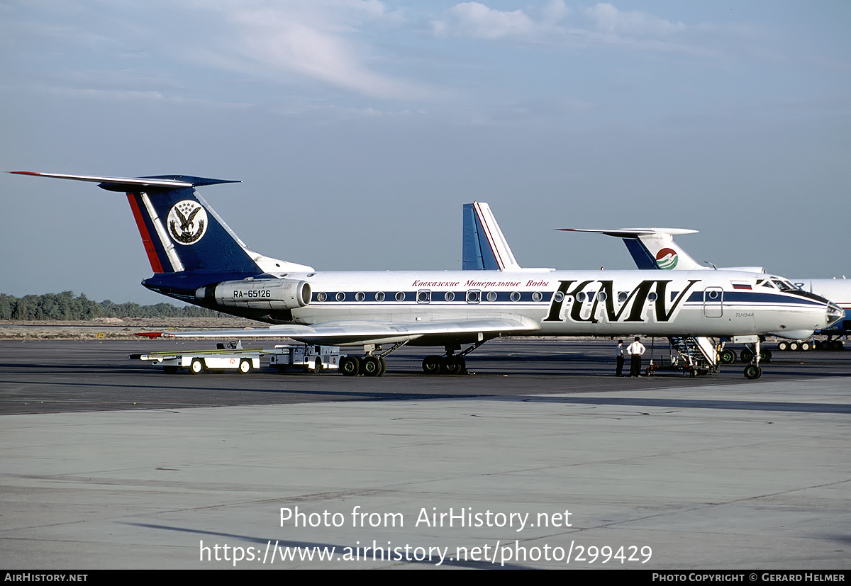 Aircraft Photo of RA-65126 | Tupolev Tu-134A-3 | KMV - Kavkazskie Mineralnye Vody | AirHistory.net #299429