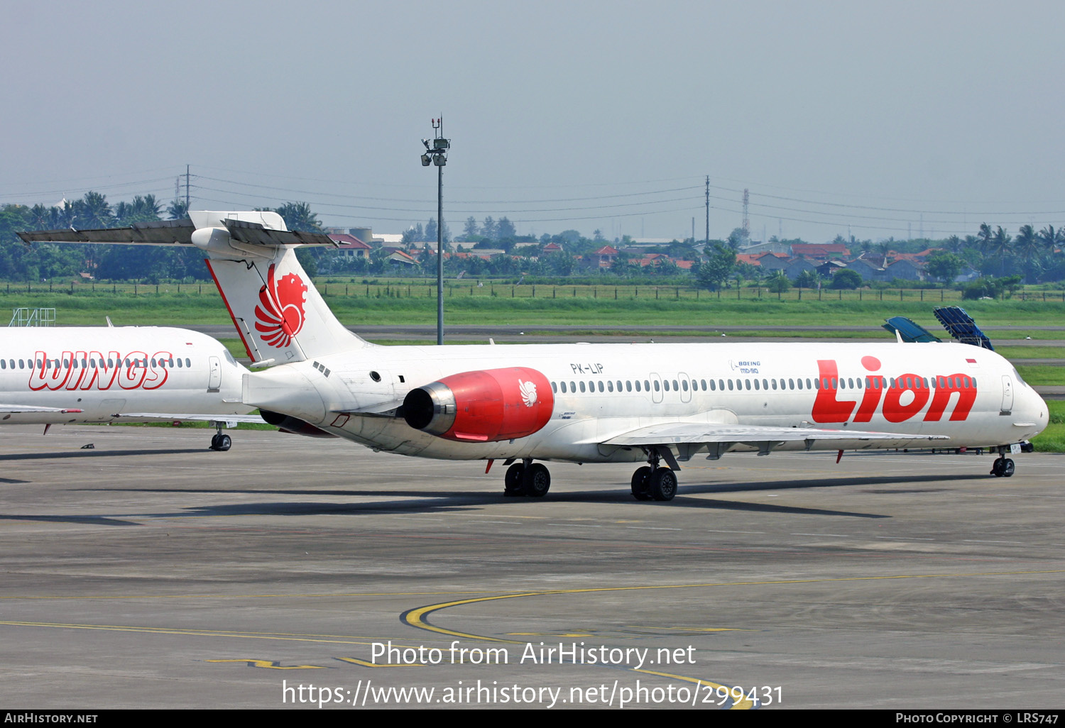 Aircraft Photo of PK-LIP | McDonnell Douglas MD-90-30 | Lion Air | AirHistory.net #299431