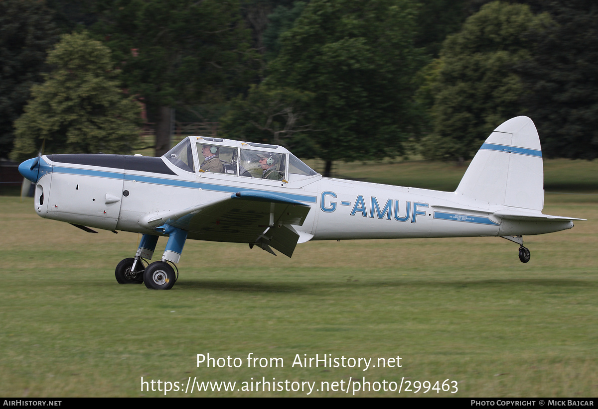 Aircraft Photo of G-AMUF | De Havilland DHC-1 Chipmunk Mk21 | AirHistory.net #299463