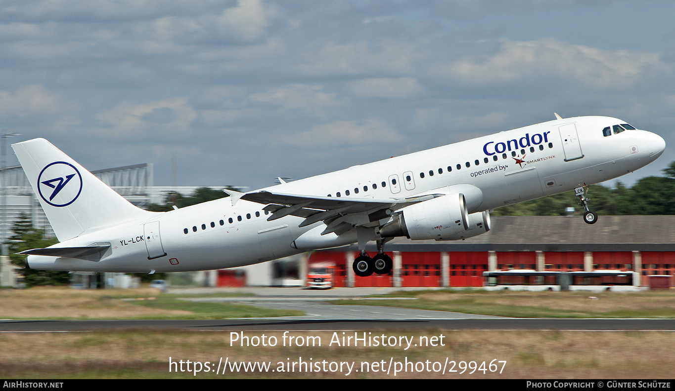 Aircraft Photo of YL-LCK | Airbus A320-214 | Condor Flugdienst | AirHistory.net #299467