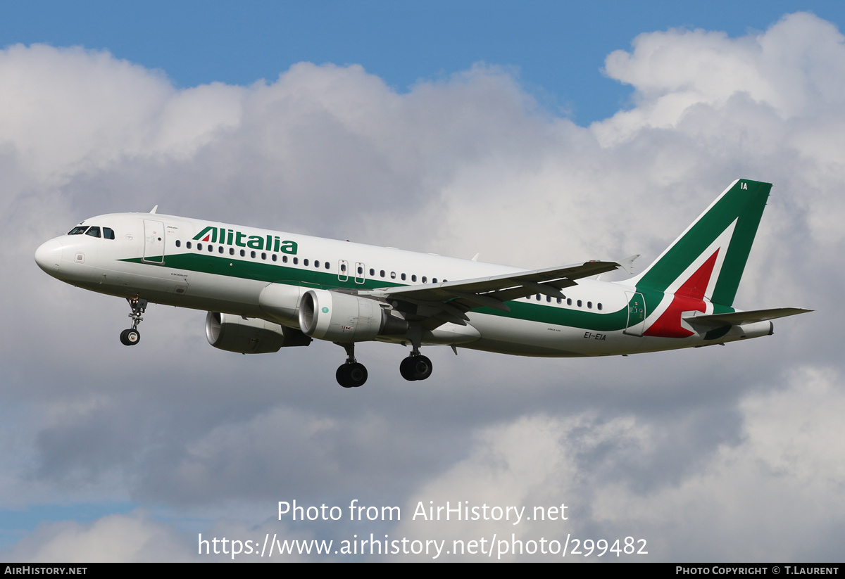 Aircraft Photo of EI-EIA | Airbus A320-216 | Alitalia | AirHistory.net #299482