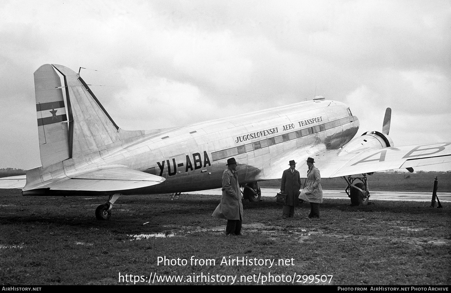 Aircraft Photo of YU-ABA | Douglas C-47A Skytrain | Jugoslovenski Aerotransport - JAT | AirHistory.net #299507